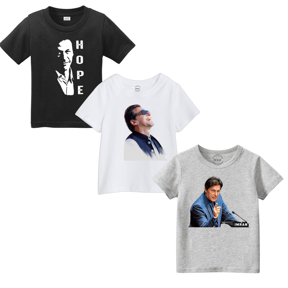 Khan T Shirts (Pack Of 3)