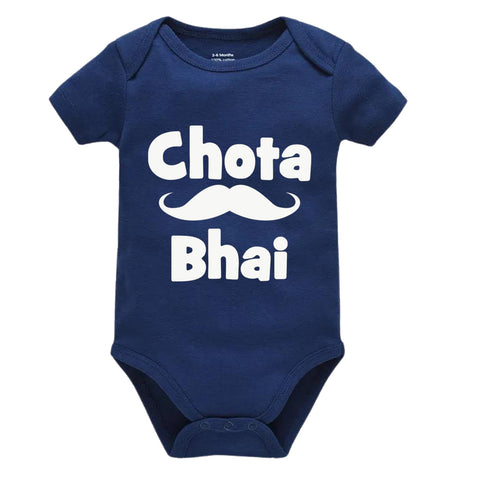 Chota Bhai Baby Romper (Navy)