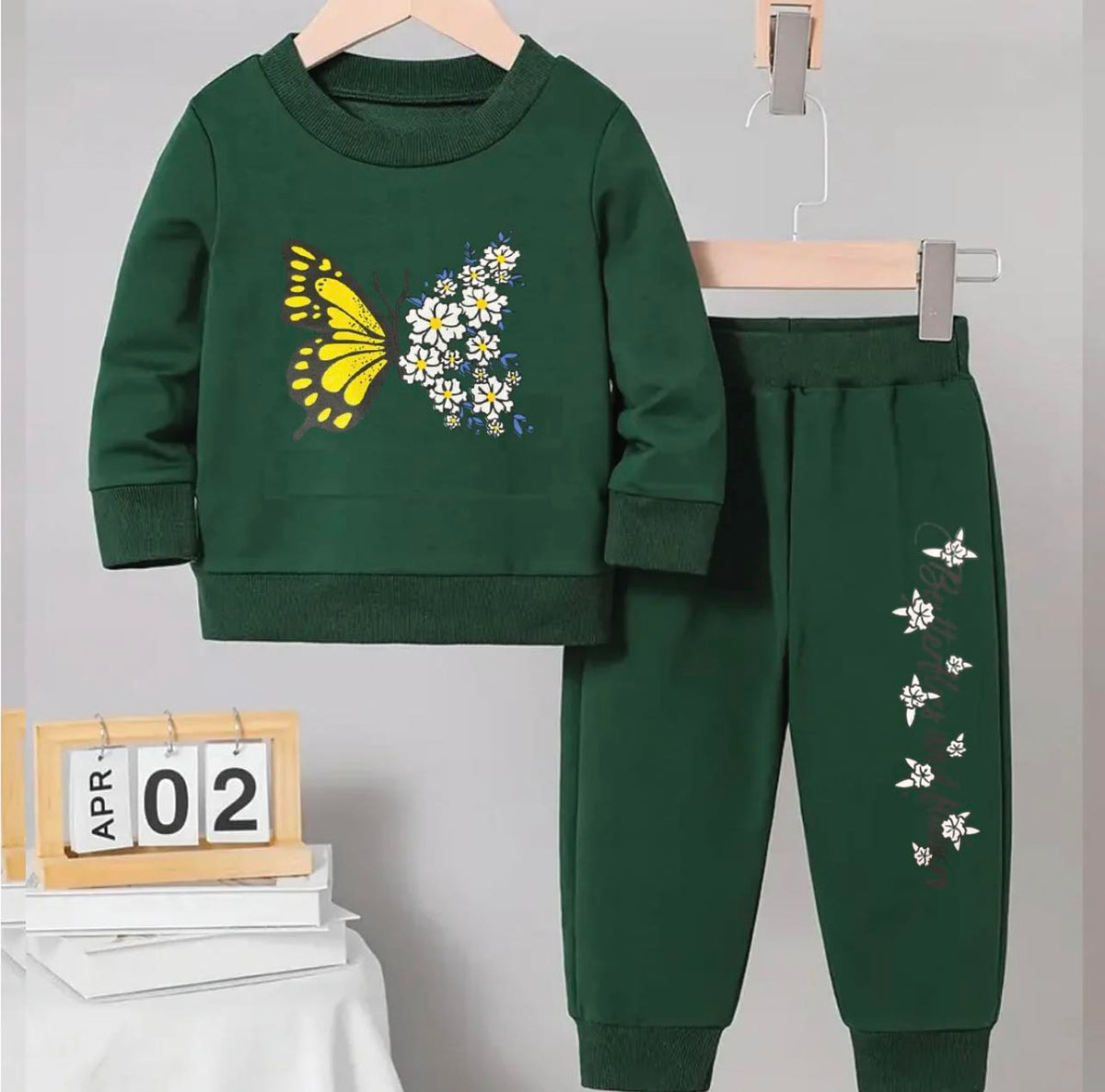 Butterfly Sweatshirt and Trouser