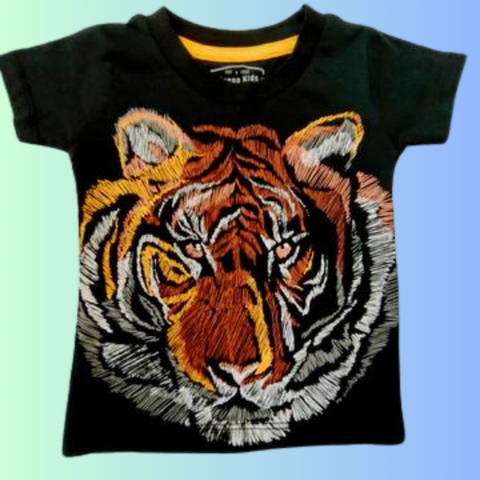 Tiger T Shirt (Black)