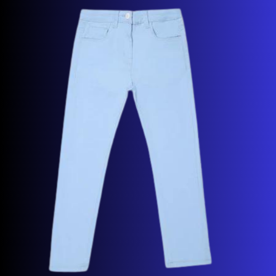 Unisex Cotton Pants Sky Blue