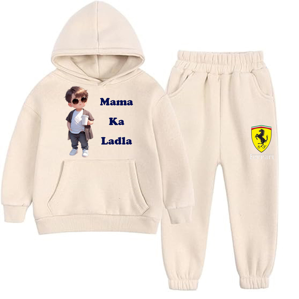 MAMA Ka Ladra Fleece  Tracksuit Hoodie and Trouser