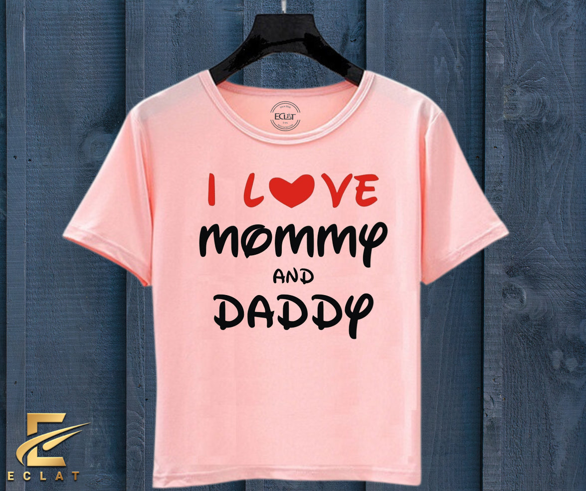 I Love Mommy & Daddy T Shirt