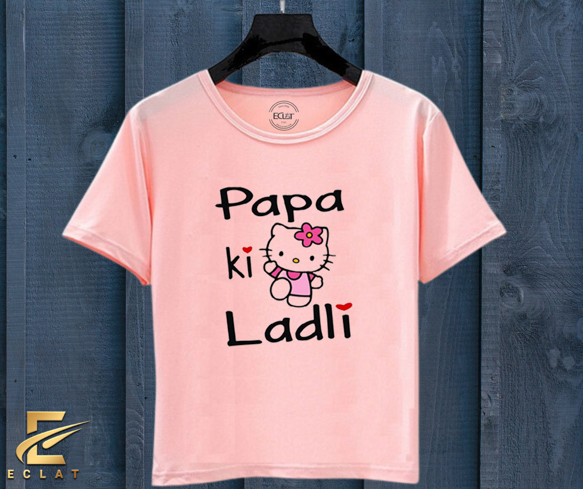Papa ki Ladli T Shirt