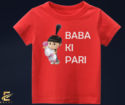 Baba Ki Pari T Shirt (Red & White)