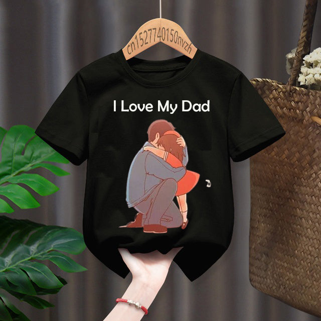 I Love My Dad T Shirt