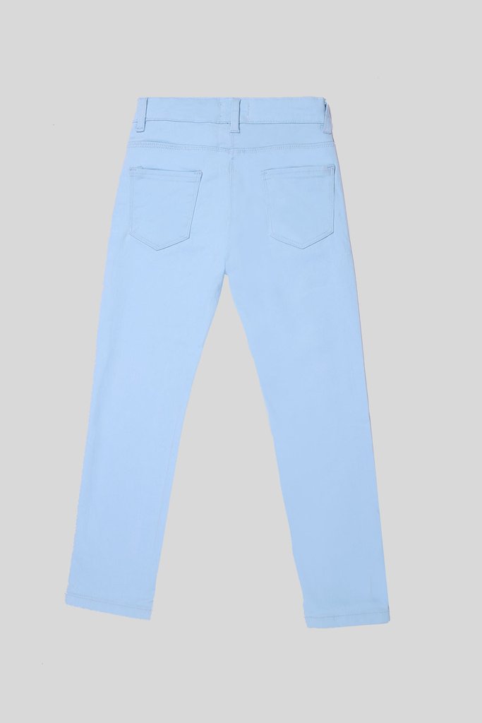 Unisex Cotton Pants Sky Blue